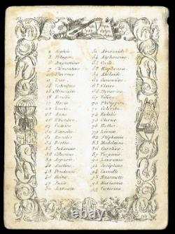 Le sorcier du XIX ème siècle 1840 / jeu ancien antique game