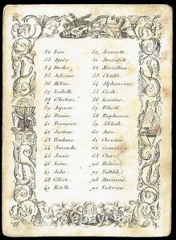 Le sorcier du XIX ème siècle 1840 / jeu ancien antique game