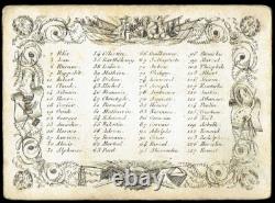 Le sorcier du XIX ème siècle 1840 / jeu ancien antique game