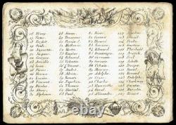 Le sorcier du XIX ème siècle 1840 / jeu ancien antique game