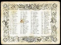 Le sorcier du XIX ème siècle 1840 / jeu ancien antique game