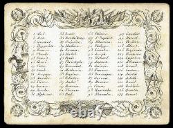 Le sorcier du XIX ème siècle 1840 / jeu ancien antique game