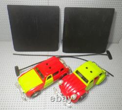 Les Cascadeurs Renault 4 L Citroën 2CV Gyro Jet Meccano 70's