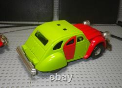 Les Cascadeurs Renault 4 L Citroën 2CV Gyro Jet Meccano 70's