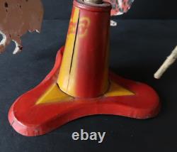 Les Jouets Migault Manége aux Animaux Tole Peinte 32x24Cm 1920 LJM
