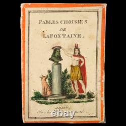 Les fables choisies de Lafontaine (sic) 1820 / jouet ancien