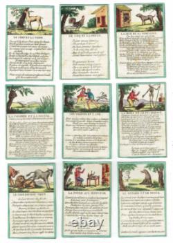 Les fables choisies de Lafontaine (sic) 1820 / jouet ancien