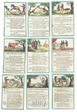 Les fables choisies de Lafontaine (sic) 1820 / jouet ancien
