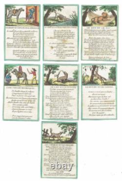 Les fables choisies de Lafontaine (sic) 1820 / jouet ancien
