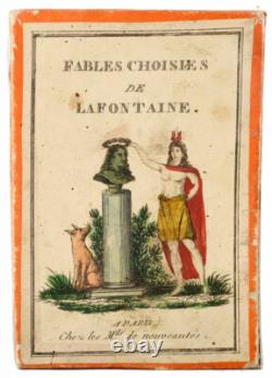 Les fables choisies de Lafontaine (sic) 1820 / jouet ancien