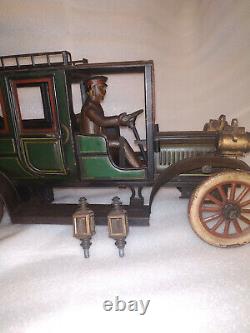 Limousine Vintage Boite Voiture Jouet George Carette & Co Nuremberg Germany 1911