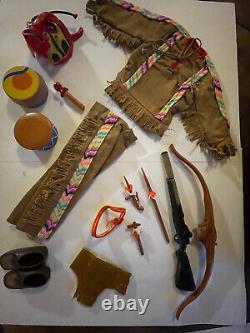 Lot Mannequin et accessoires Oeil de Lynx Group Action Joe 1975 CEJI ARBOIS