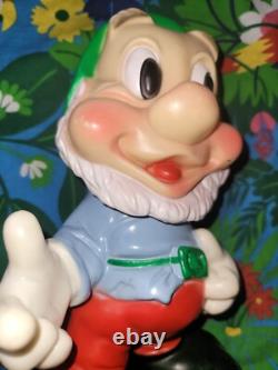 Lot blanche neige ledraplastic dwarfs delacoste pouet Disney figure nains Snow