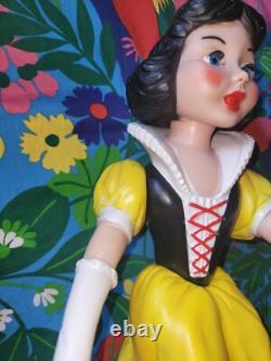 Lot blanche neige ledraplastic dwarfs delacoste pouet Disney figure nains Snow