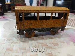 Lot de Locomotive et Wagon O Mécanique avec clés en tôle Port Gratuit
