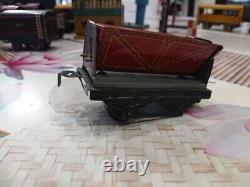 Lot de Locomotive et Wagon O Mécanique avec clés en tôle Port Gratuit