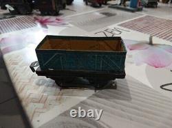 Lot de Locomotive et Wagon O Mécanique avec clés en tôle Port Gratuit