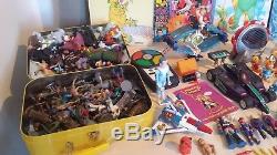 Lot de jouets vintage vaisseaux robot epoque capitaine flam ulysse 31 popy