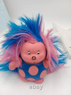 Lot de jouets vintages des années 80 Petit poney Popples Rinbow Brite Fabuland