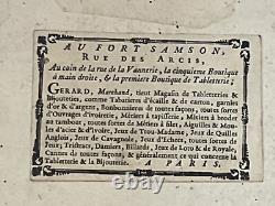 Loto Dauphin XVIII Siècle