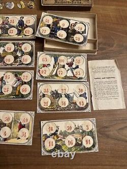 Loto d'arithmétique & 19 Eme Siècle & XIX Eme & Jeu Ancien & Jouet & Calcul