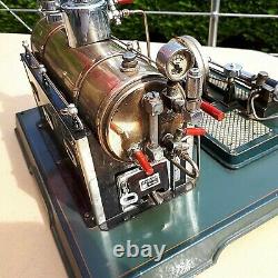 MACHINE à vapeur MARKLIN 4098/92/8 Dampfmaschine Live Steam Engine