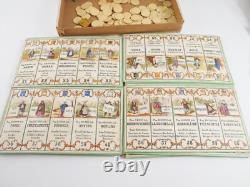 MATENET Jeu LOTO ancien départements France cartes complètes peu servi 1865/1870
