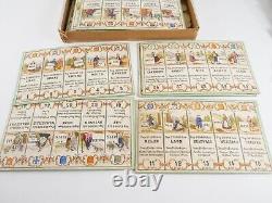 MATENET Jeu LOTO ancien départements France cartes complètes peu servi 1865/1870