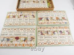 MATENET Jeu LOTO ancien départements France cartes complètes peu servi 1865/1870