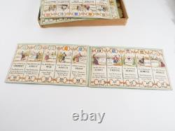 MATENET Jeu LOTO ancien départements France cartes complètes peu servi 1865/1870