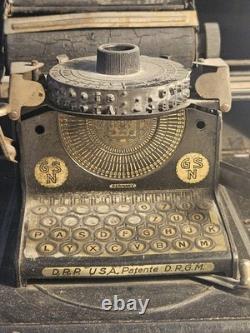 Machine à écrire ancienne enfant Günthermann Junior Modell 3 Germany USA vintage