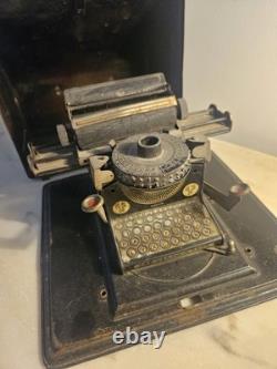 Machine à écrire ancienne enfant Günthermann Junior Modell 3 Germany USA vintage