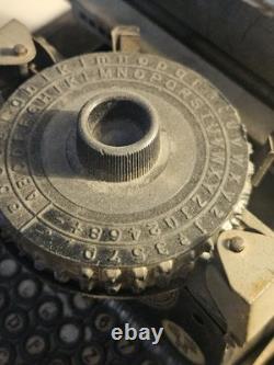 Machine à écrire ancienne enfant Günthermann Junior Modell 3 Germany USA vintage