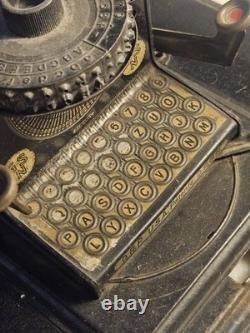 Machine à écrire ancienne enfant Günthermann Junior Modell 3 Germany USA vintage