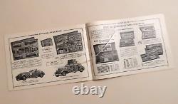 Marklin 1935 Notice de montage Automobiles Demontables Complet et Etat Neuf
