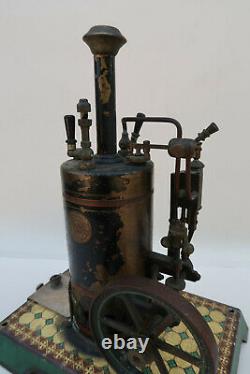 Marklin Belle Machine a Vapeur 4112 Patent 1909 Germany Dampfmaschine Steam