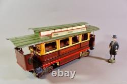 Märklin Bing Carette Tramway Jouet Ancien