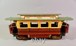 Märklin Bing Carette Tramway Jouet Ancien