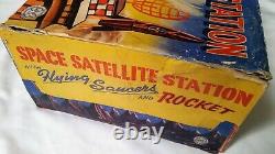 Marx toys Space Satellite station tin toys