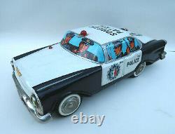 Masudaya Oldsmobile 88 Police Sonicon Patrol 36Cm Jouet Ancien Japon 1960
