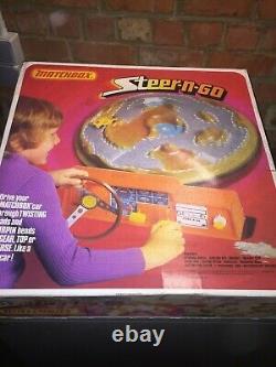 Matchbox Steer-n-Go Vintage Driving Game 1975