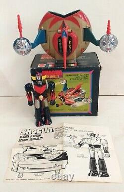 Mattel Grandizer Shogun Saucer Goldorak soucoupe notice vintage toy 1978