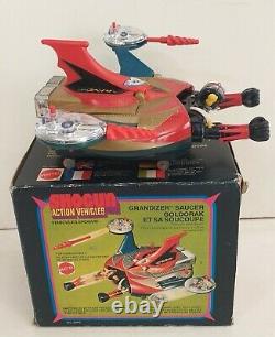 Mattel Grandizer Shogun Saucer Goldorak soucoupe notice vintage toy 1978
