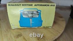 Meccano Tri Ang 1/18 Autobianchi A112 Runabout Bertone a friction + boite