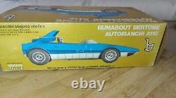 Meccano Tri Ang 1/18 Autobianchi A112 Runabout Bertone a friction + boite
