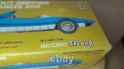 Meccano Tri Ang 1/18 Autobianchi A112 Runabout Bertone a friction + boite