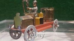 Meier Penny Toys Voiture de Pompiers dévidoir 8,5 cm Vers 1910
