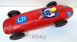 Mercedes de course Memo jouet ancien en tôle