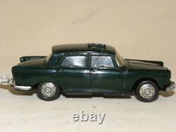 Miniature Norev Voiture 404 Peugeot N°51 + Caravane Digue N°93 Panoramic 14 1/43