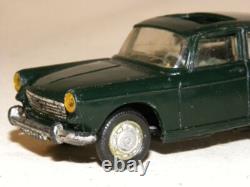 Miniature Norev Voiture 404 Peugeot N°51 + Caravane Digue N°93 Panoramic 14 1/43